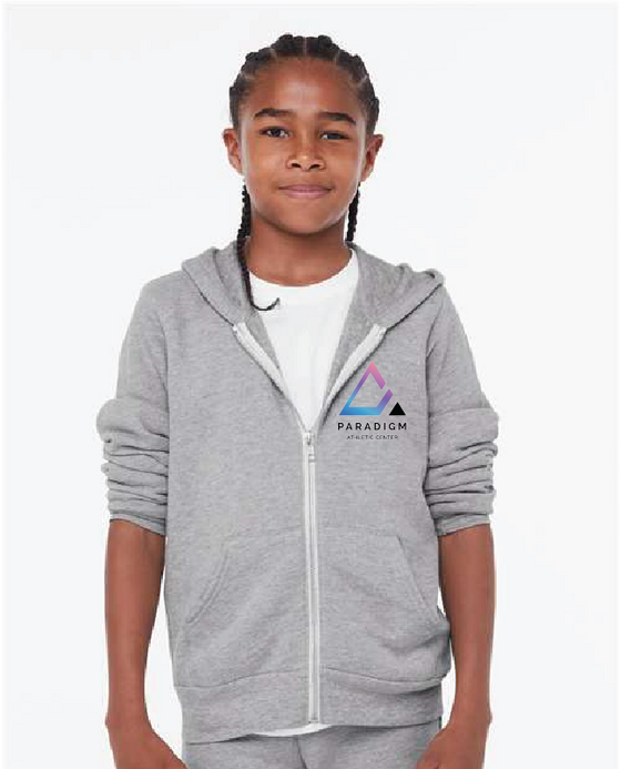 Paradigm Athletic Center - Bella + Canvas ® Fleece Zip-Up Hoodie