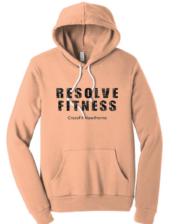 Bella+Canvas Unisex Sponge Fleece Pullover Hoodie - Resolve Fitness CrossFit Hawthorne