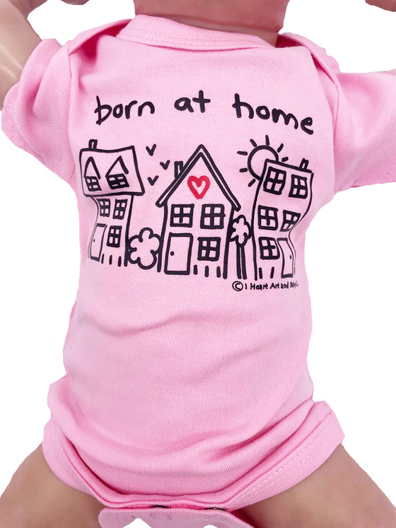 Born at Home, Newborn Home Birth Outfit