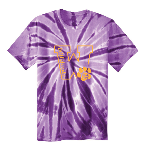Park Ave - Tie Dye T-Shirt - Gold W