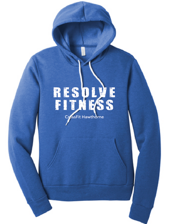 Bella+Canvas Unisex Sponge Fleece Pullover Hoodie - Resolve Fitness CrossFit Hawthorne