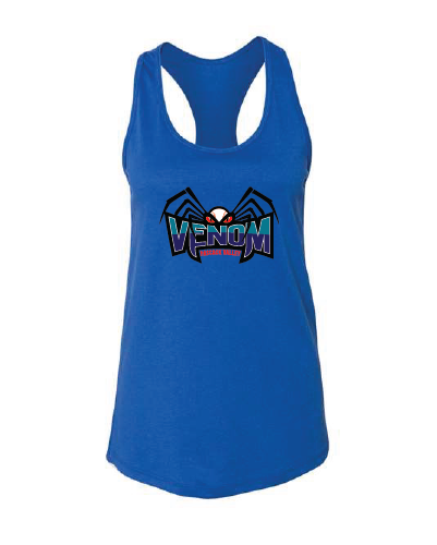 Venom Baseball - Bella + Canvas ® Woman's Racerback Tank Top, Spider