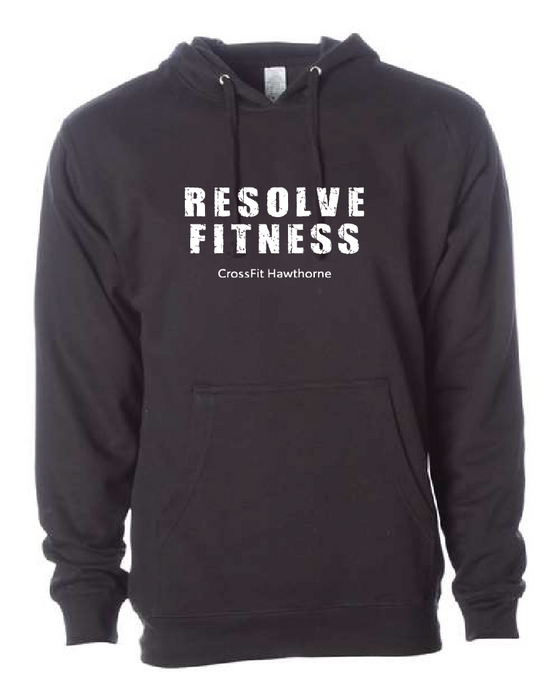 Independent Trading Co. - Midweight Hooded Sweatshirt - Resolve Fitness CrossFit Hawthorne