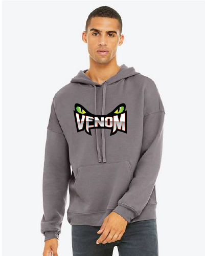 Venom Baseball - Bella + Canvas ® Unisex Sponge Fleece Pullover Hoodie, Snake