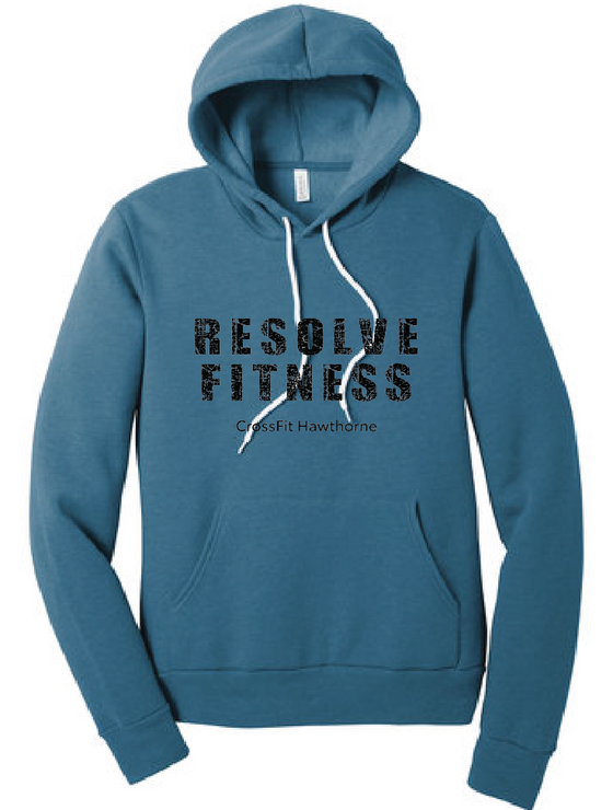 Bella+Canvas Unisex Sponge Fleece Pullover Hoodie - Resolve Fitness CrossFit Hawthorne