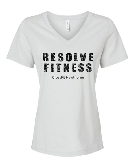 Bella + Canvas ® Woman's V-Neck Short Sleeve Tee - Resolve Fitness CrossFit Hawthorne
