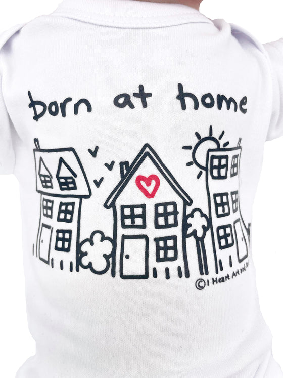 Born at Home, Newborn Home Birth Outfit