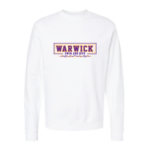 WVHS Swim & Dive - Midweight Fleece Crewneck Sweatshirt