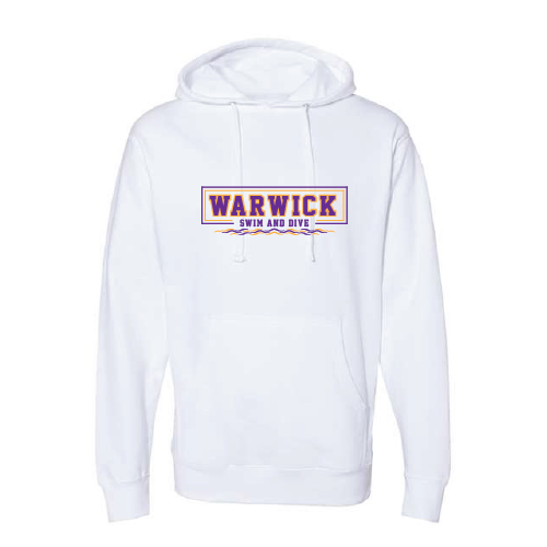 WVHS Swim & Dive - Midweight Fleece Hooded Sweatshirt