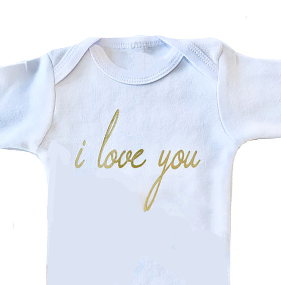 I Love You Baby Outfit
