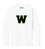 St. Stephen's Warriors - White Out "W" Cooling Performance Long Sleeve Tee