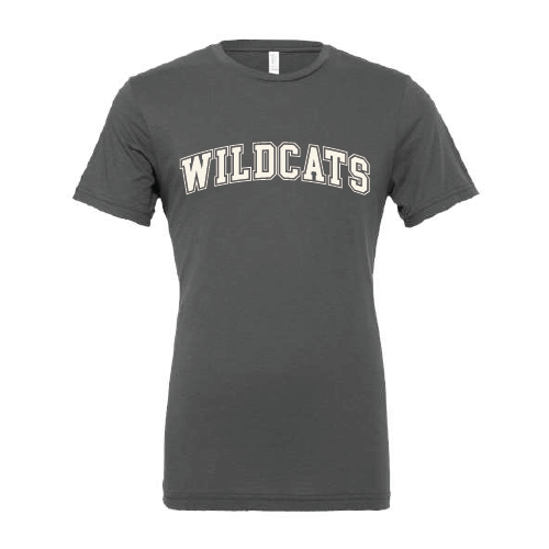 WVMS - Bella + Canvas ® Unisex Jersey Short Sleeve Tee - Beige Arched Wildcats