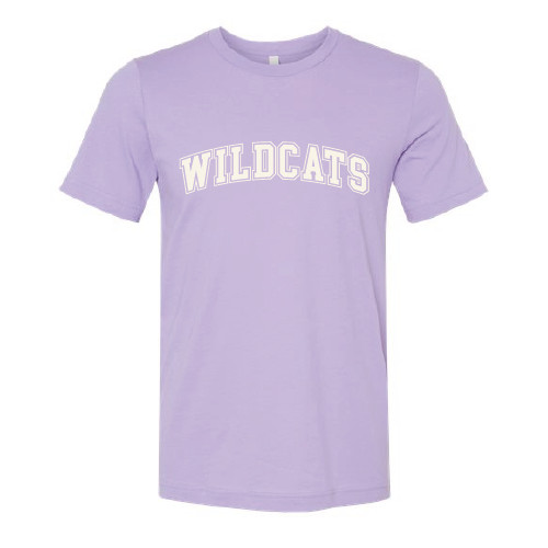 WVMS - Bella + Canvas ® Unisex Jersey Short Sleeve Tee - Beige Arched Wildcats