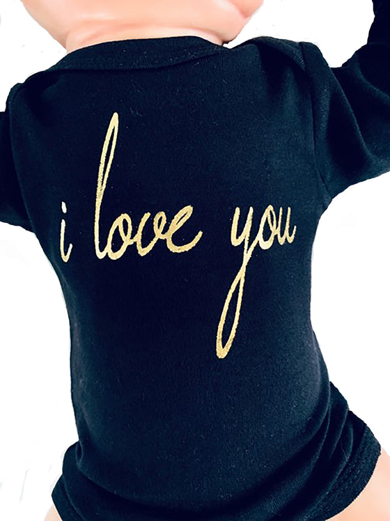 I Love You Baby Outfit
