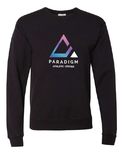 Paradigm Athletic Center - ComfortWash by Hanes Garment Dyed Crewneck Sweatshirt