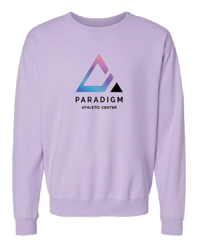 Paradigm Athletic Center - ComfortWash by Hanes Garment Dyed Crewneck Sweatshirt