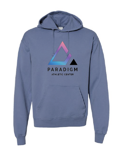 Paradigm Athletic Center - ComfortWash by Hanes Garment Dyed Hooded Sweatshirt