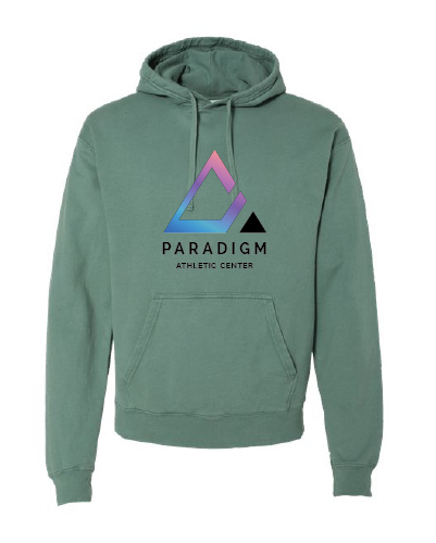 Paradigm Athletic Center - ComfortWash by Hanes Garment Dyed Hooded Sweatshirt