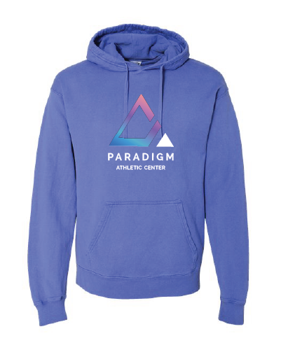 Paradigm Athletic Center - ComfortWash by Hanes Garment Dyed Hooded Sweatshirt