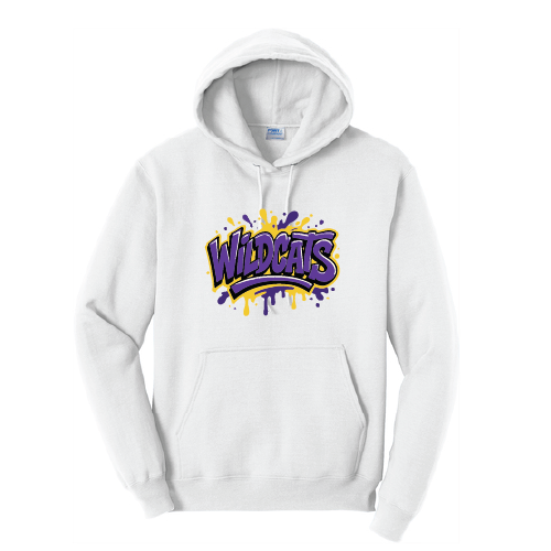 WVMS - Pullover Hooded Sweatshirt - Graffiti