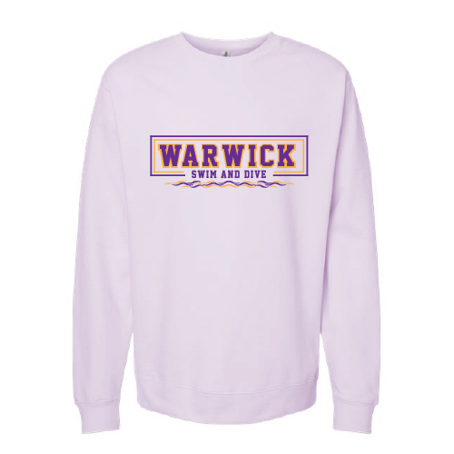 WVHS Swim & Dive - Midweight Fleece Crewneck Sweatshirt