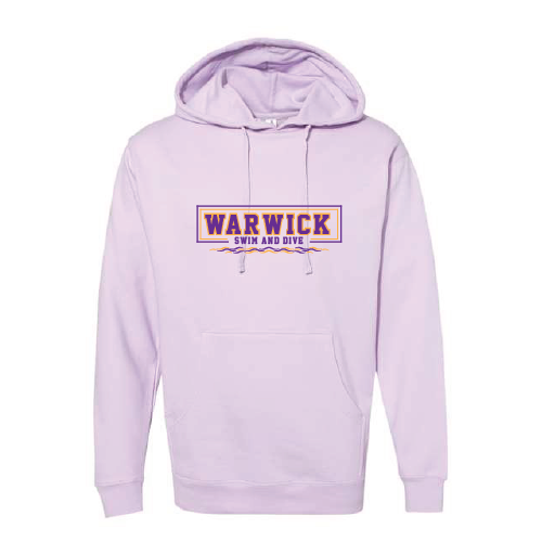 WVHS Swim & Dive - Midweight Fleece Hooded Sweatshirt