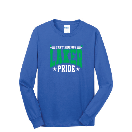 Greenwood Lake "Can't Hide Our Laker Pride " - Long Sleeve Tee