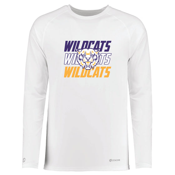 WVMS - Holloway Electrify Coolcore® Long Sleeve Tee - Wildcats Logo