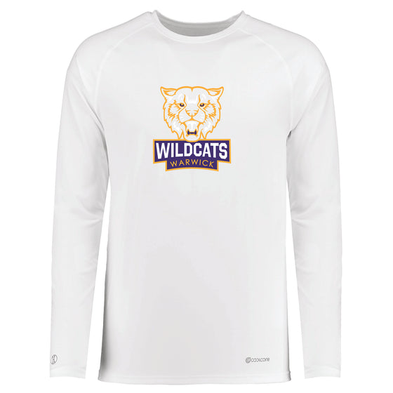 WVMS - Holloway Electrify Coolcore® Long Sleeve Tee - Warwick Wildcats Logo