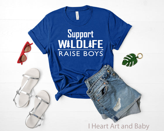 Support Wildlife Raise Boys, Men's Shirt