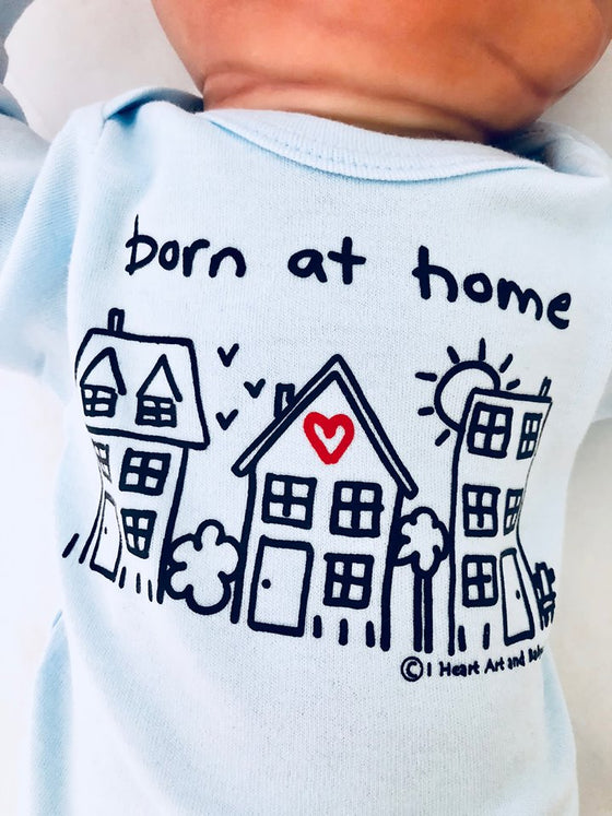 Born at Home, Newborn Home Birth Outfit