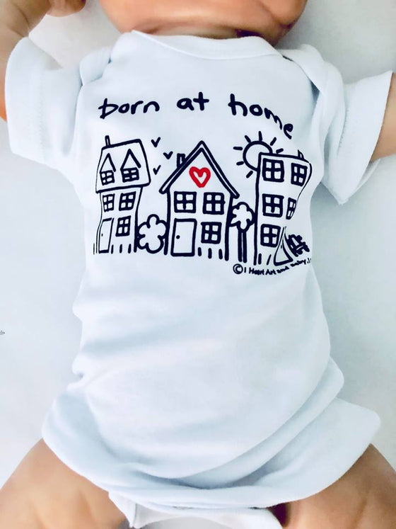Born at Home, Newborn Home Birth Outfit