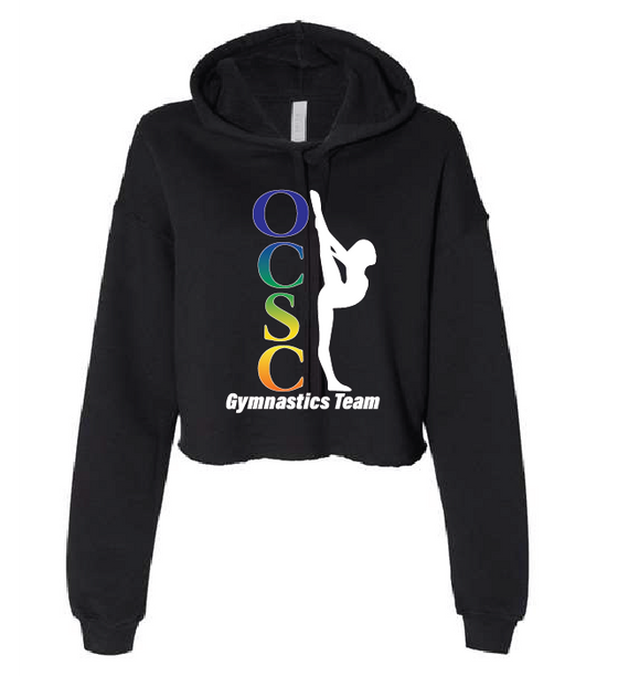 OCSC Gymnastics Team - Bella + Canvas ® Woman's Cropped Fleece Hoodie