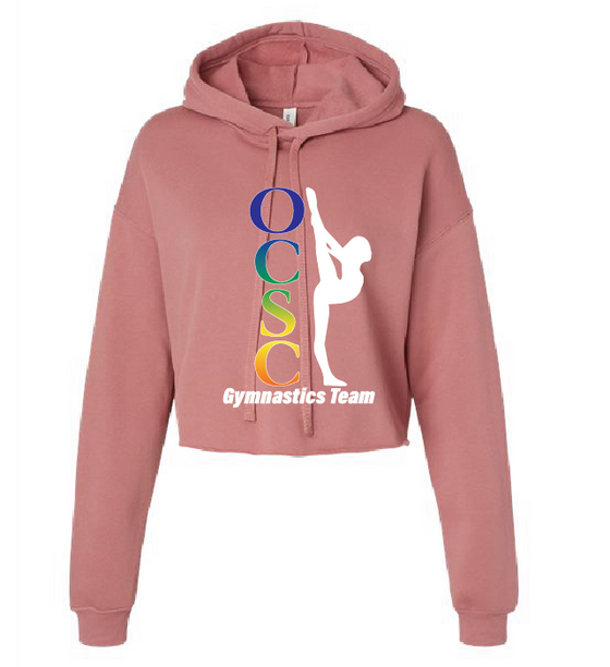 OCSC Gymnastics Team - Bella + Canvas ® Woman's Cropped Fleece Hoodie