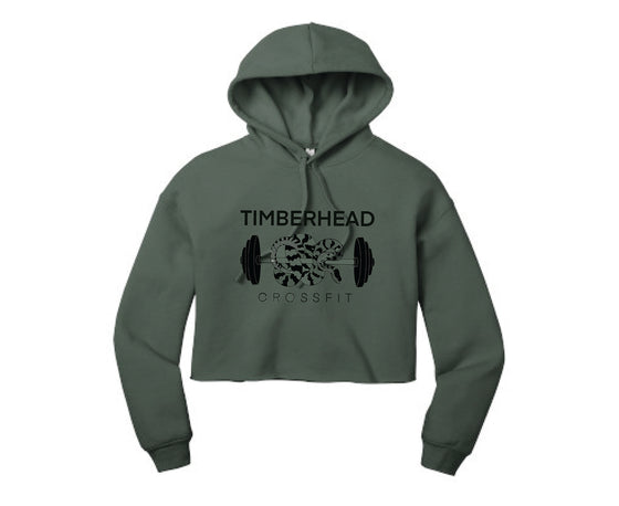 Timberhead CrossFit - Bella + Canvas ® Women’s Sponge Fleece Cropped Fleece Hoodie