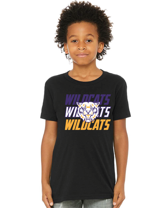 WVMS - Bella + Canvas ® Unisex Jersey Short Sleeve Tee - Wildcats Logo