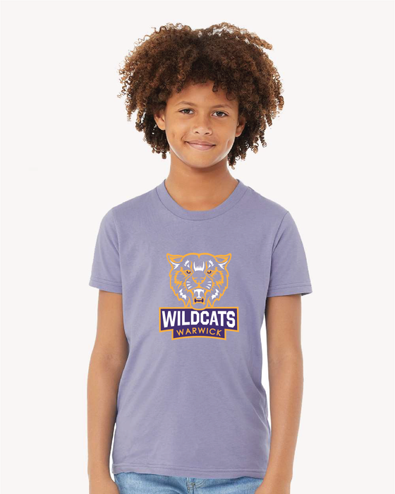 WVMS - Bella + Canvas ® Unisex Jersey Short Sleeve Tee - Warwick Wildcats Logo