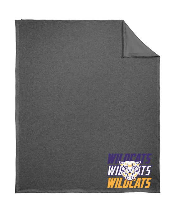 WVMS - Stadium Blanket - Wildcats Logo