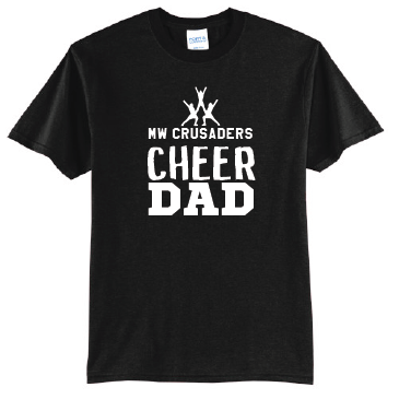 MW Crusaders Cheer Dad Core Blend Shirt - Personalized