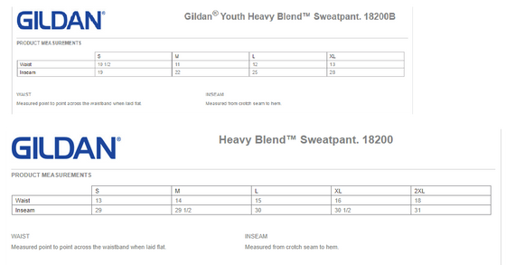 Goshen Gladiators - Gildan Heavy Blend Sweatpant
