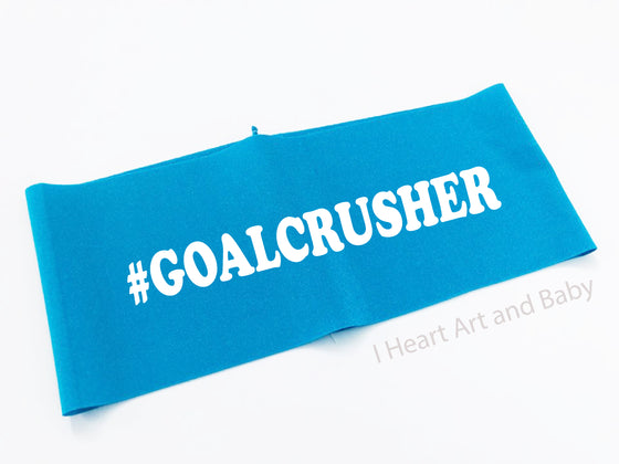 Teal Goal Crusher Headband