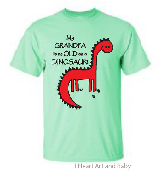 Funny Dinosaur Shirt Toddler Light Green