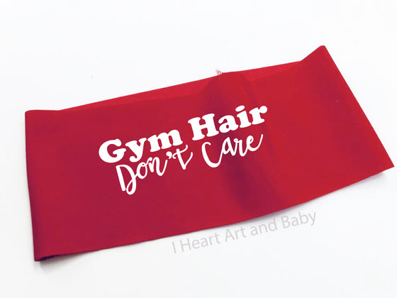 Funny Workout Headband Red