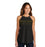 CrossFit Intrepid, Woman's Tri-Blend Rocker Tank with Gold Ink