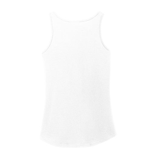 Timberhead CrossFit - Woman's White Cotton Tank with Logo