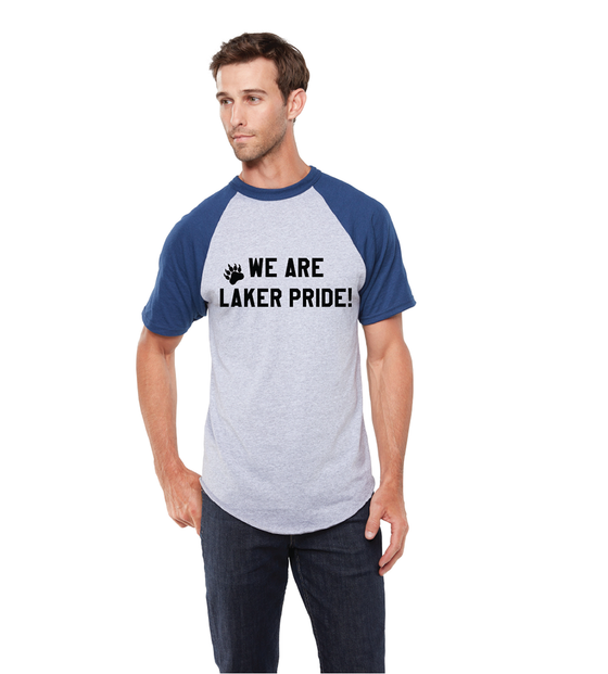 Greenwood Lake "We Are Laker Pride" - Short Sleeve Baseball Jersey