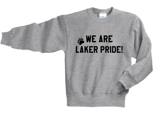 Greenwood Lake "We Are Laker Pride" - Fleece Crewneck Sweatshirt