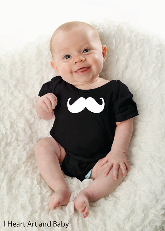 Mustache Baby Boy Outfit