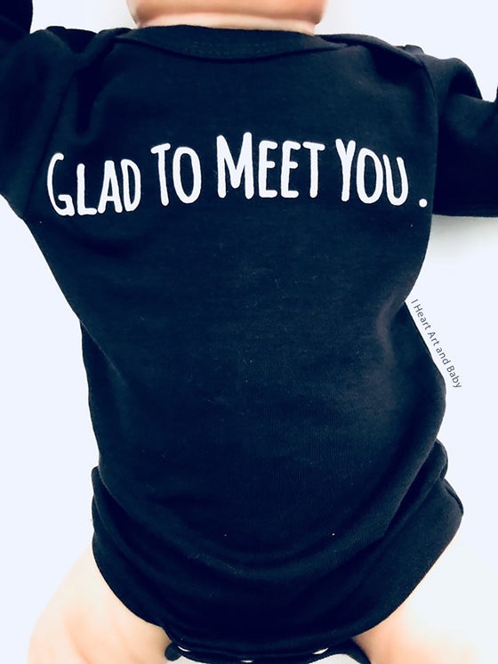 Long Sleeve Glad To Meet You