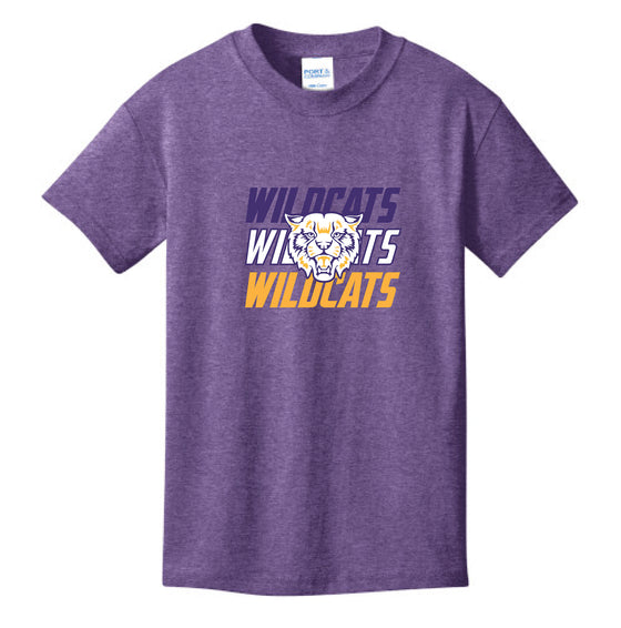 WVMS - Standard Tee - Wildcats Logo